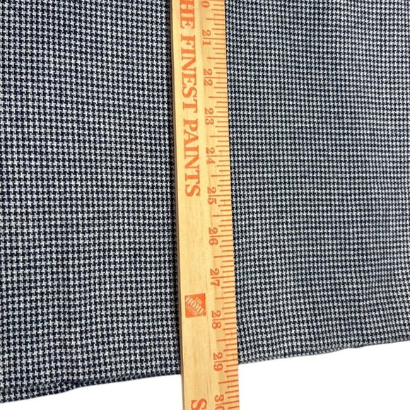 Vintage ILGWU Navy & White Houndstooth Blazer Women's Size‎  XL  Union Made USA - Picture 8 of 8